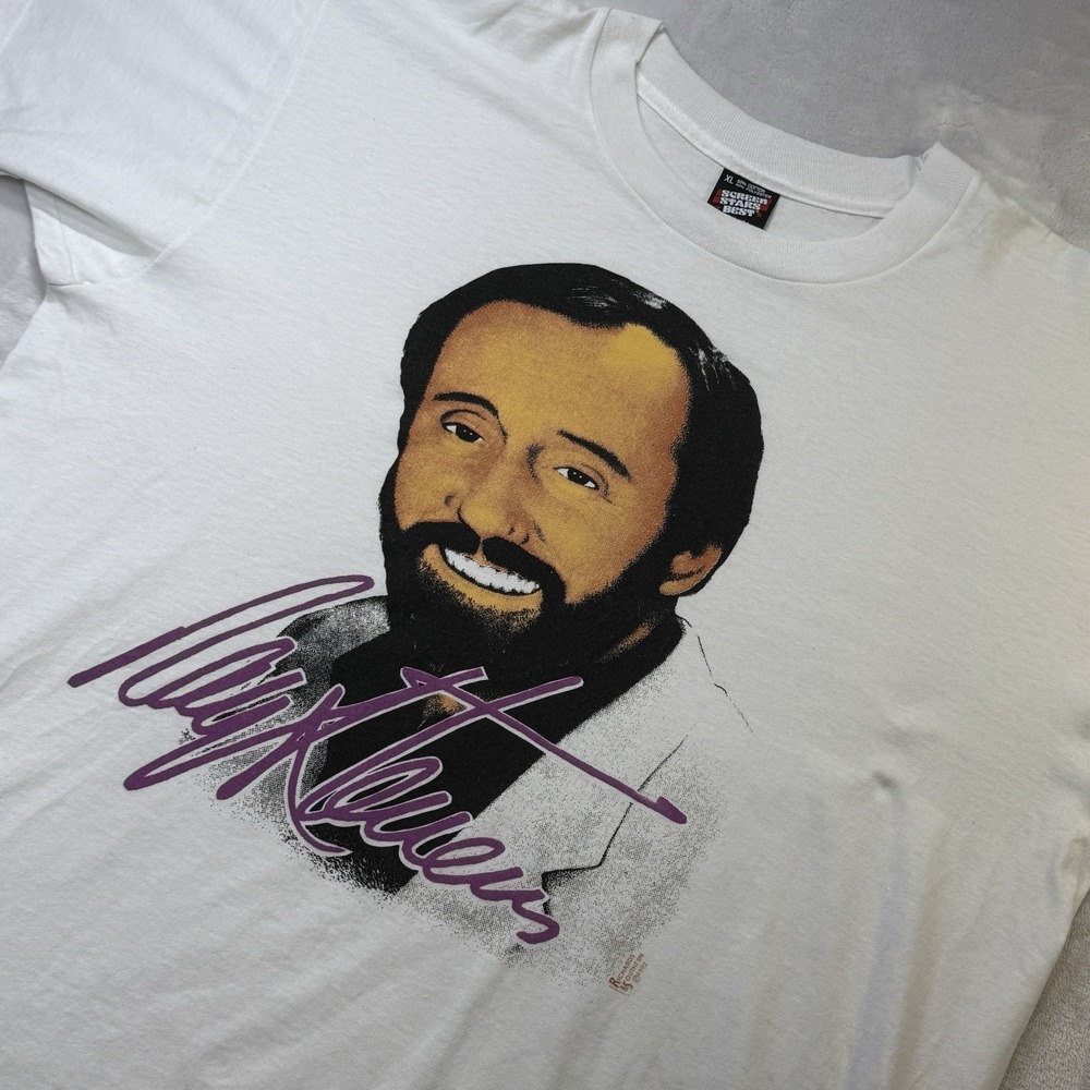 Vintage Ray Stevens T‎ Shirt 90s Single Stitch Screen Stars XL USA